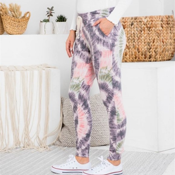 One Blessed Nana Pants - ❤️NWT *BOUTIQUE*  TIE DIE JOGGER PANT  MEDIUM